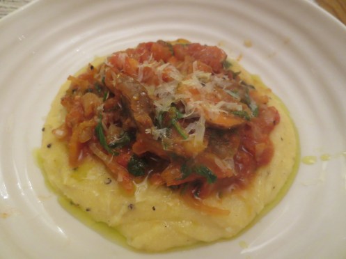 Polenta alla Cacciatora Polenta Hunter’s Style Travel Gourmet